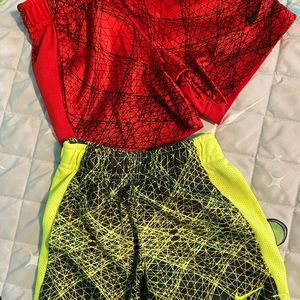 Nike Dri-fit shorts 100% polyester 2t